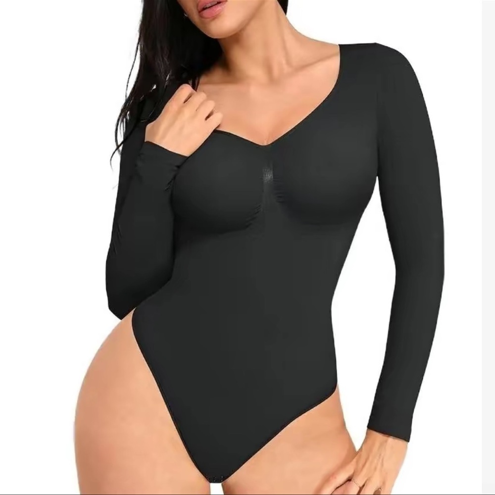 FeelinGirl | Long Sleeve Seamless Bodysuit